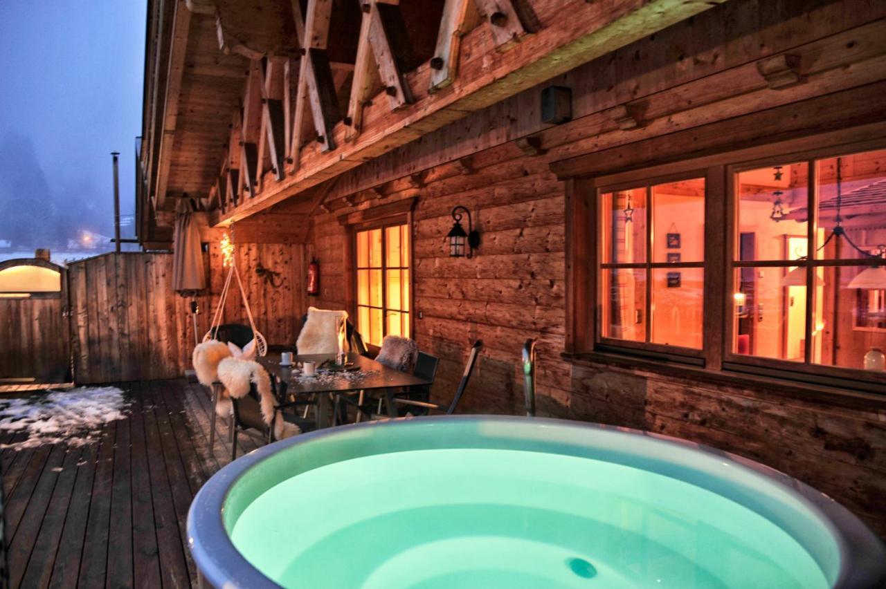Luxury Chalets Wiesenruh Bichlbach Exterior foto
